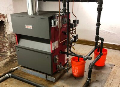 Steam Boiler System Install In Burlington, NJ