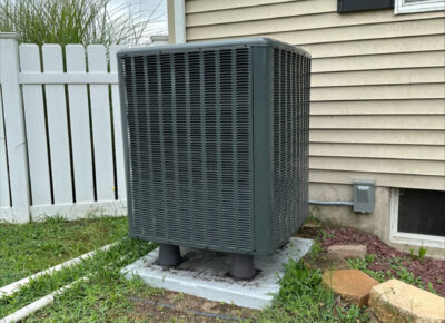 After Oil to Electric HVAC Conversion